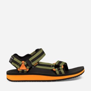 Teva Teva X Publish Original Premier - Pánske Sandále - Zelene/Oranžové